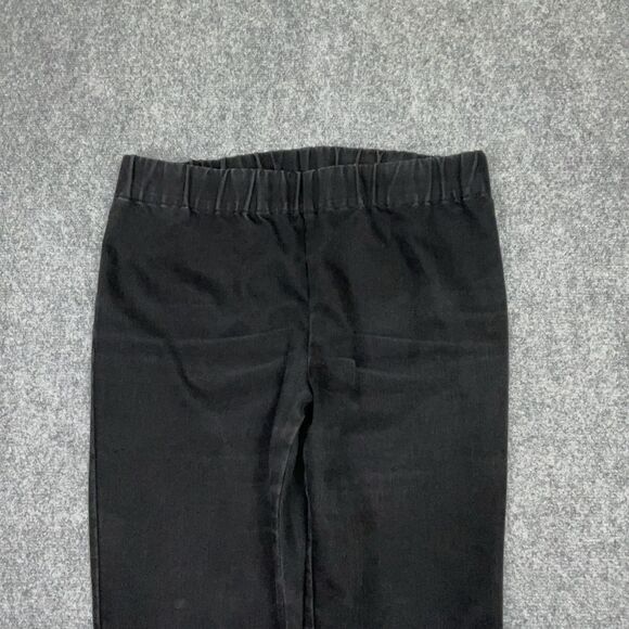 Soft Surroundngs Jeans Womens Size L Black Pull on - Picture 3 of 10